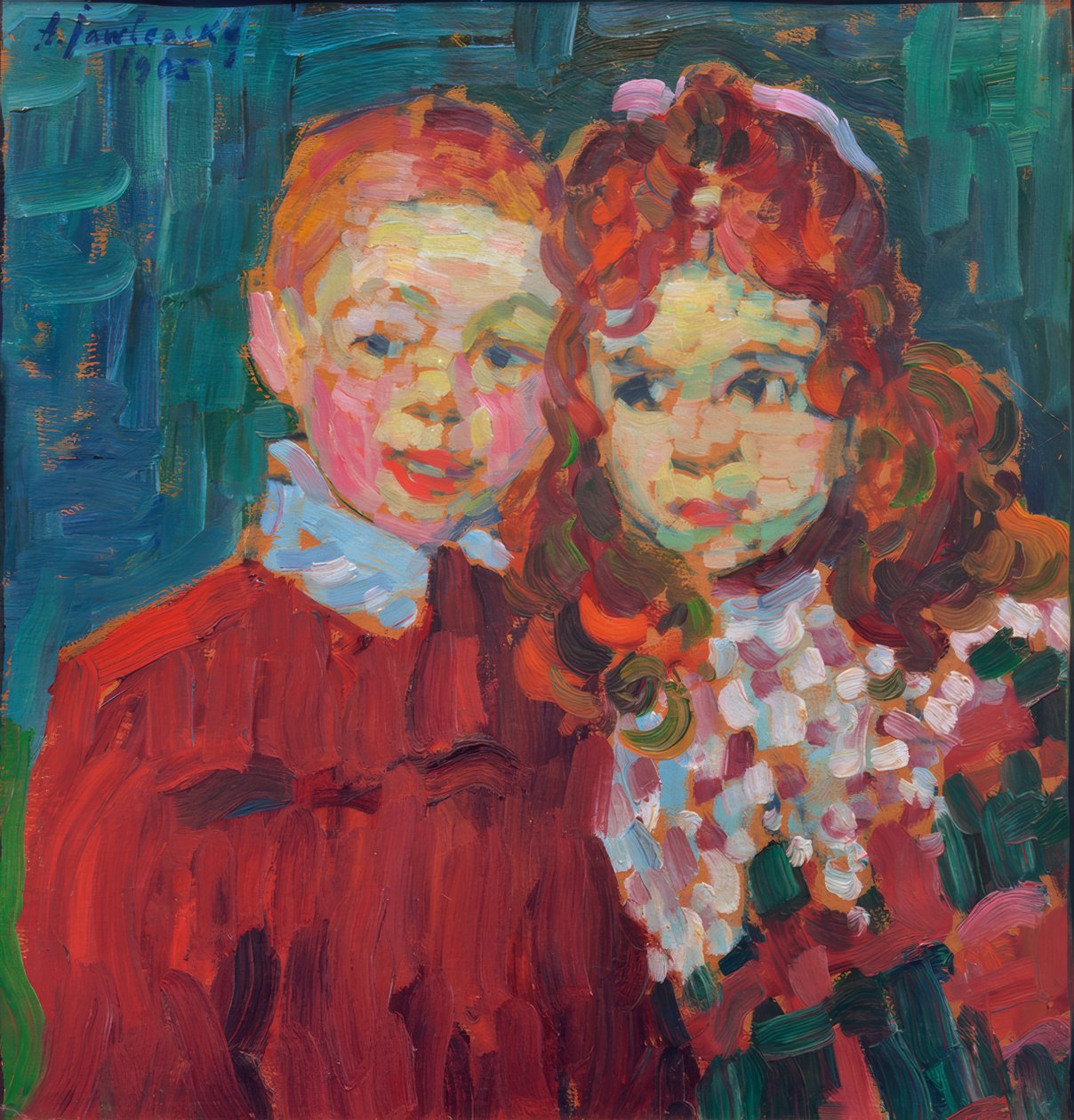 André e Katja da Alexej von Jawlensky