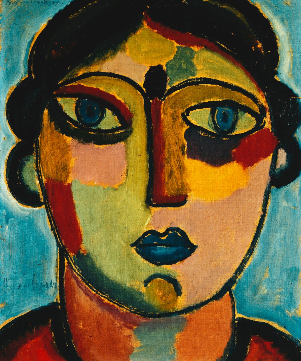 Bocca blu da Alexej von Jawlensky