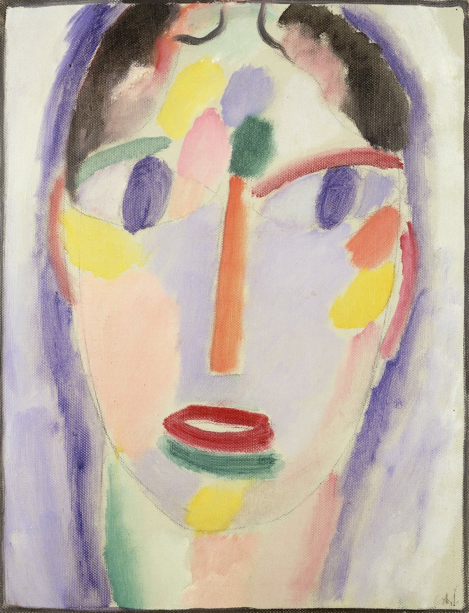 Testa Blu da Alexej von Jawlensky