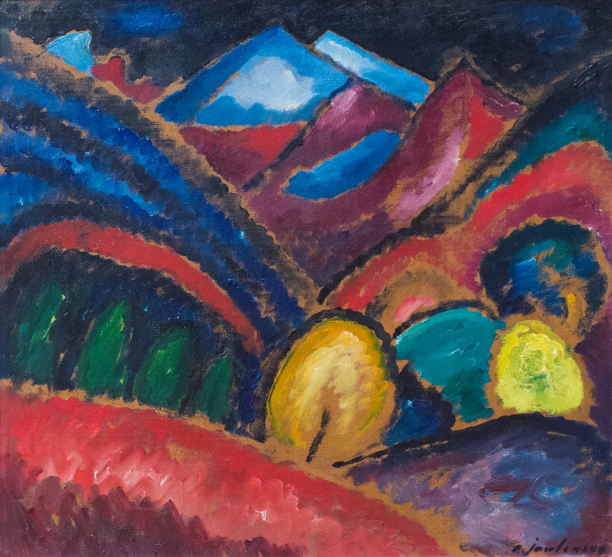 Murnau da Alexej von Jawlensky