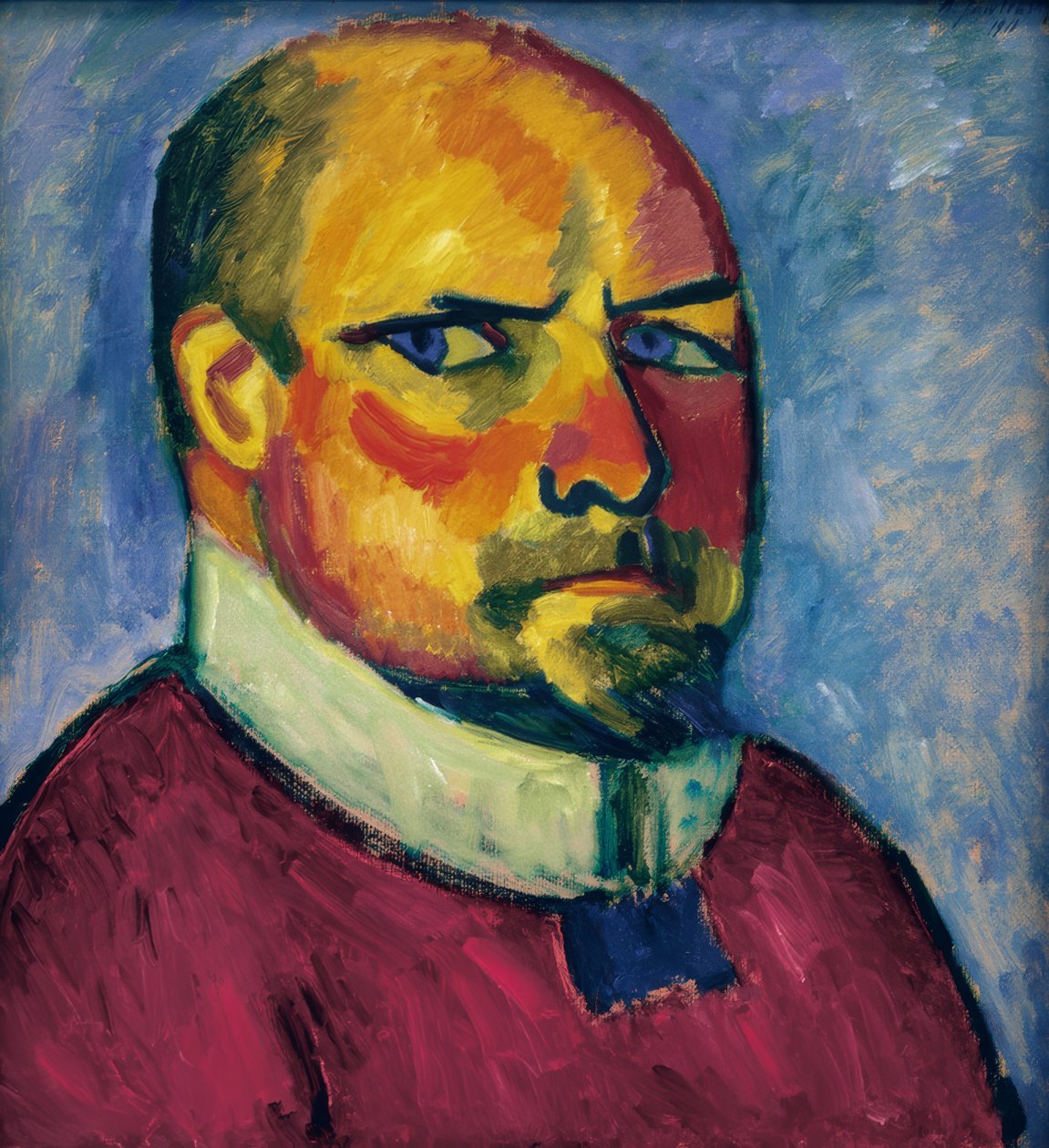 Autoritratto da Alexej von Jawlensky