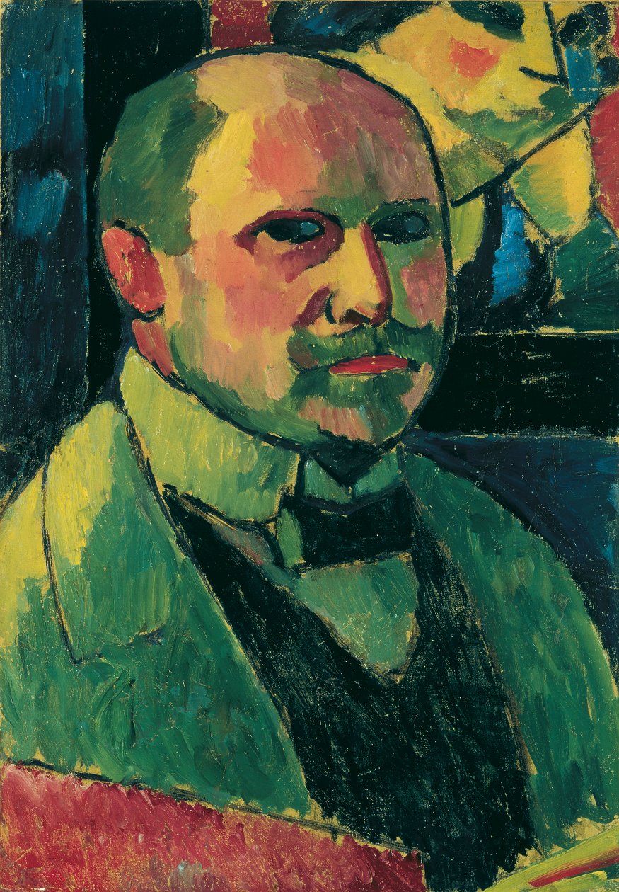 Autoritratto da Alexej von Jawlensky