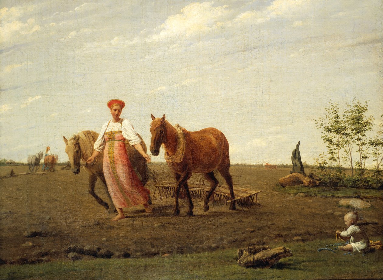 Nei campi. Primavera da Alexey Venetsianov