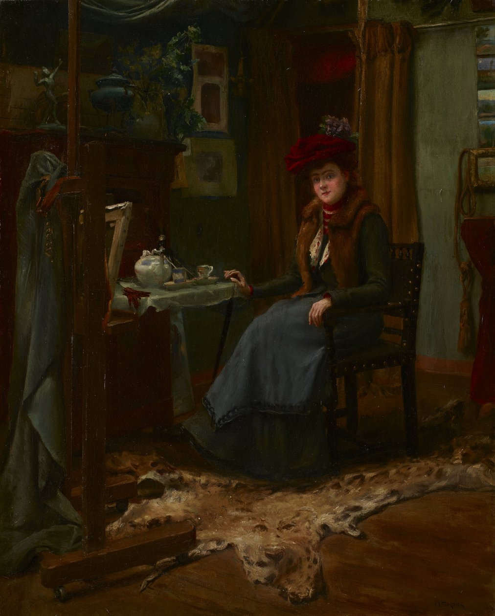 Il visitatore da Alexis Jean Fournier