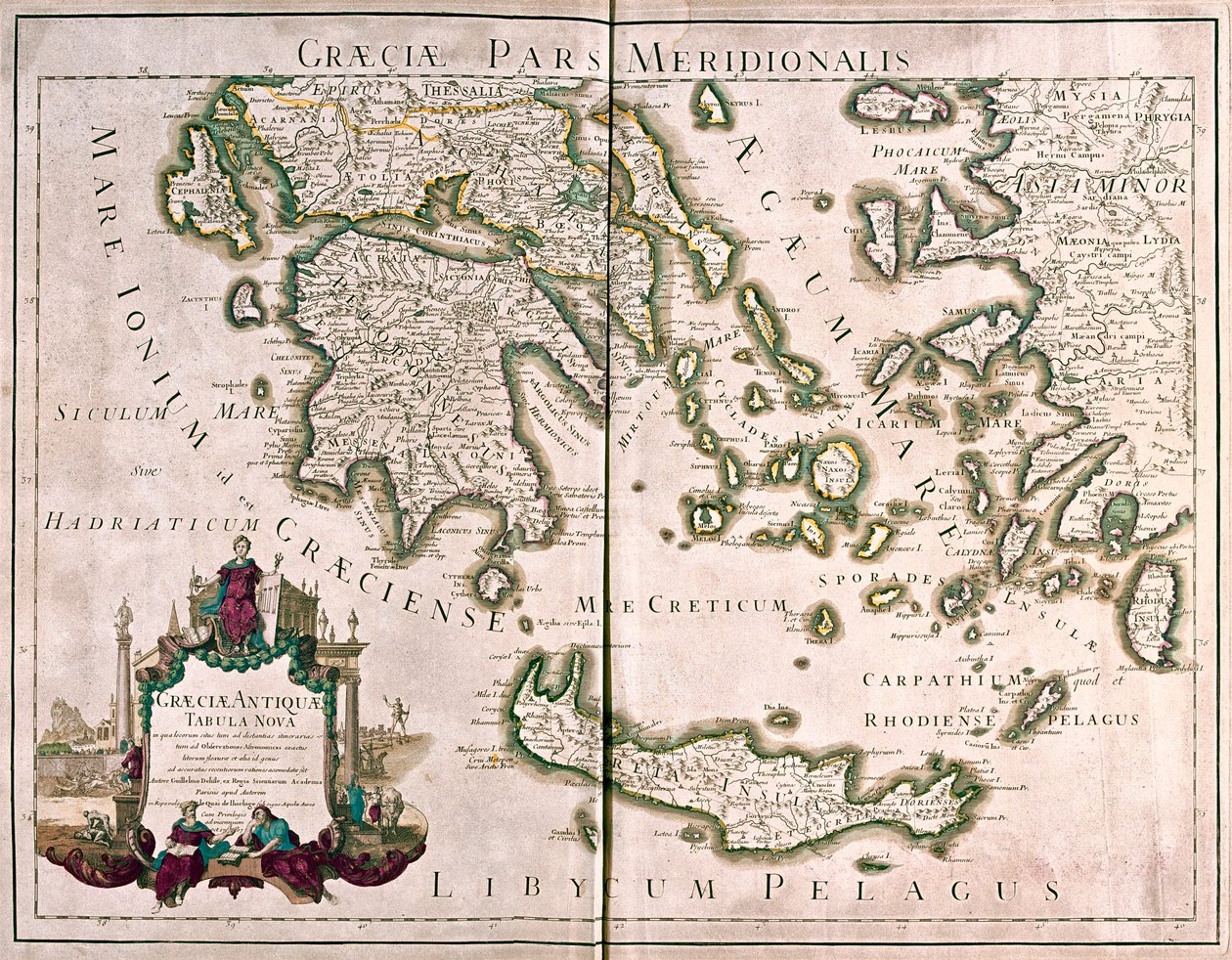 Grecia meridionale - da A da Alexis Hubert Jaillot