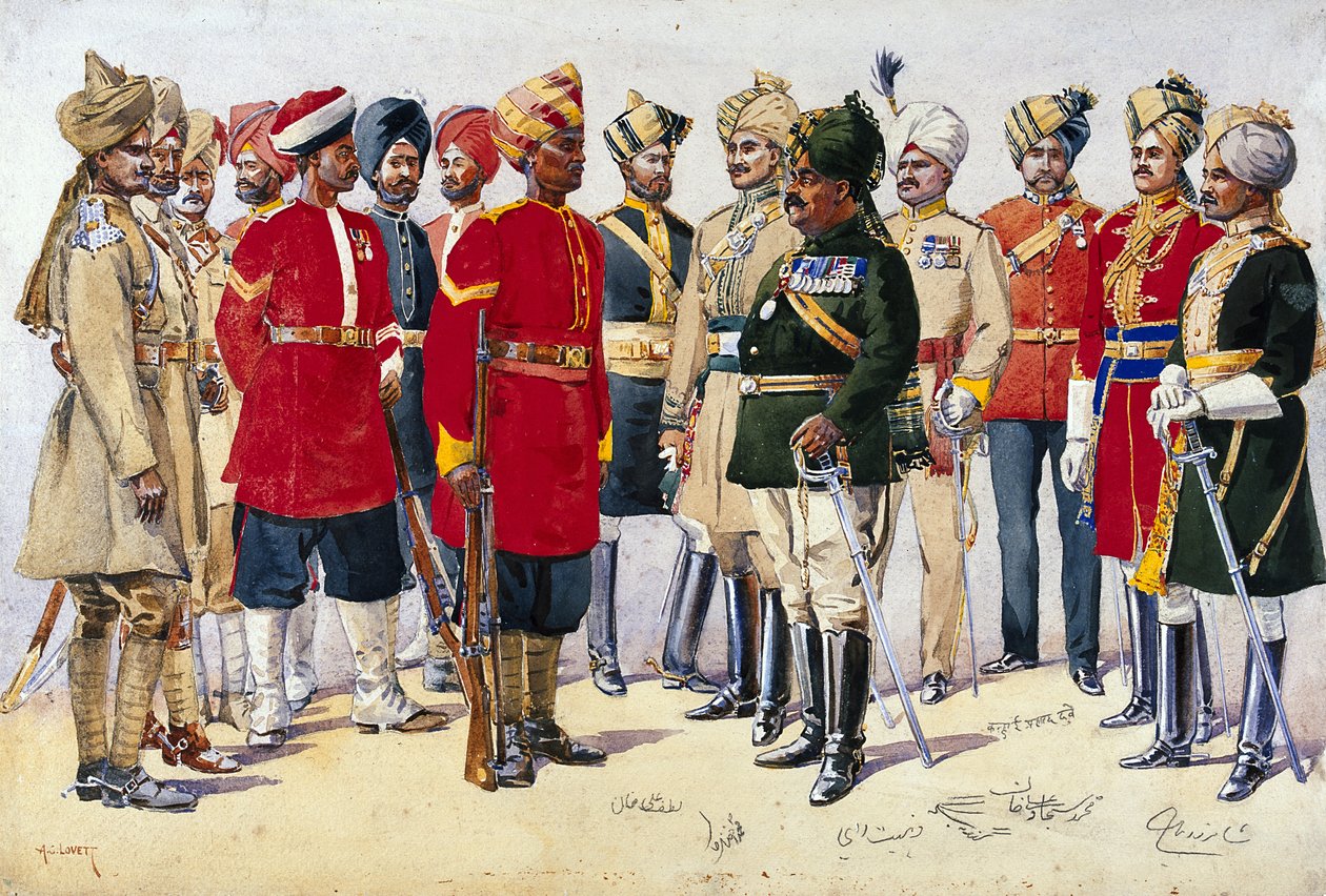 Truppe di servizio imperiale, illustrazione da 