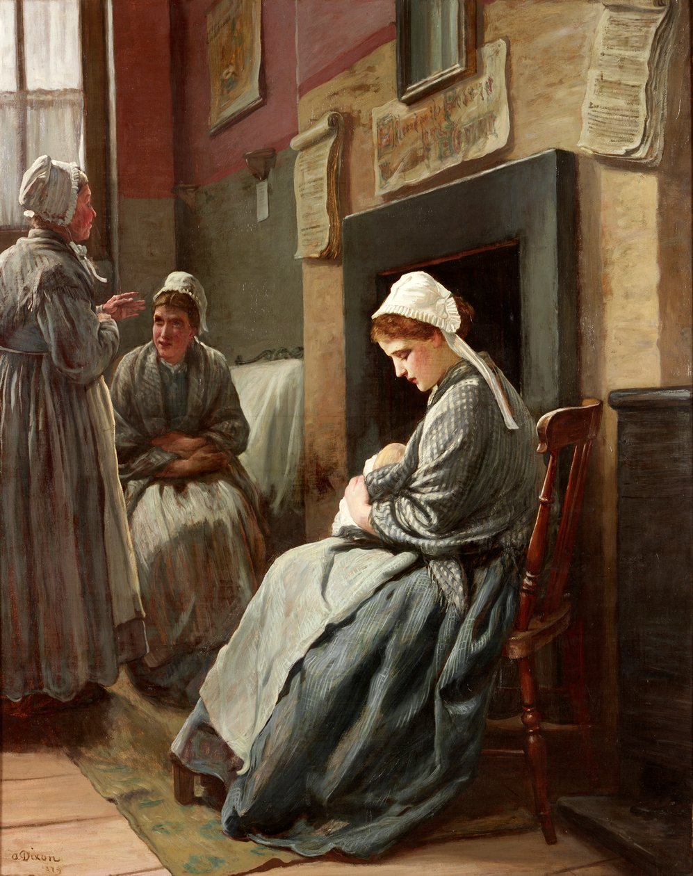 Abbandonato, 1879 da Alfred Dixon
