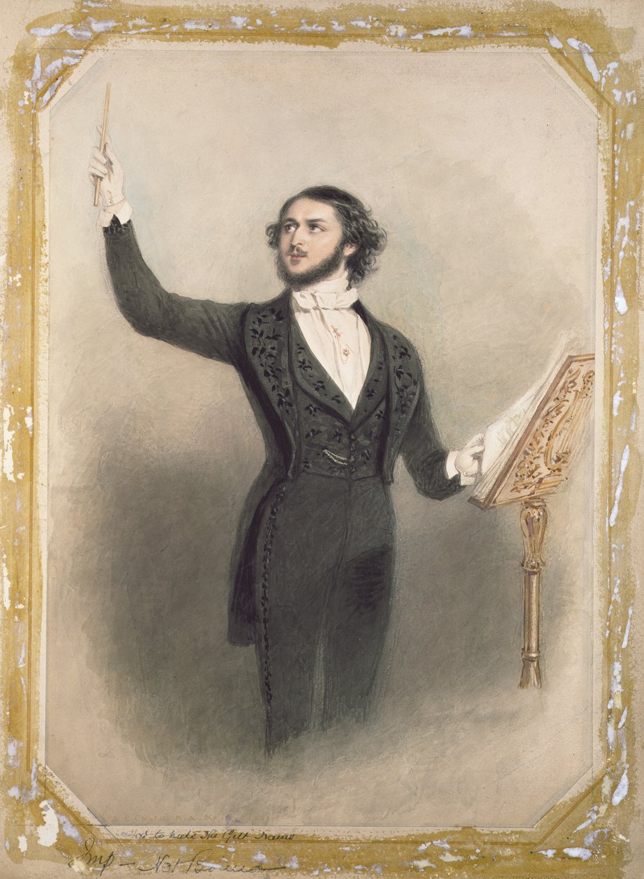 Louis Antoine Jullien da Alfred Edward Chalon
