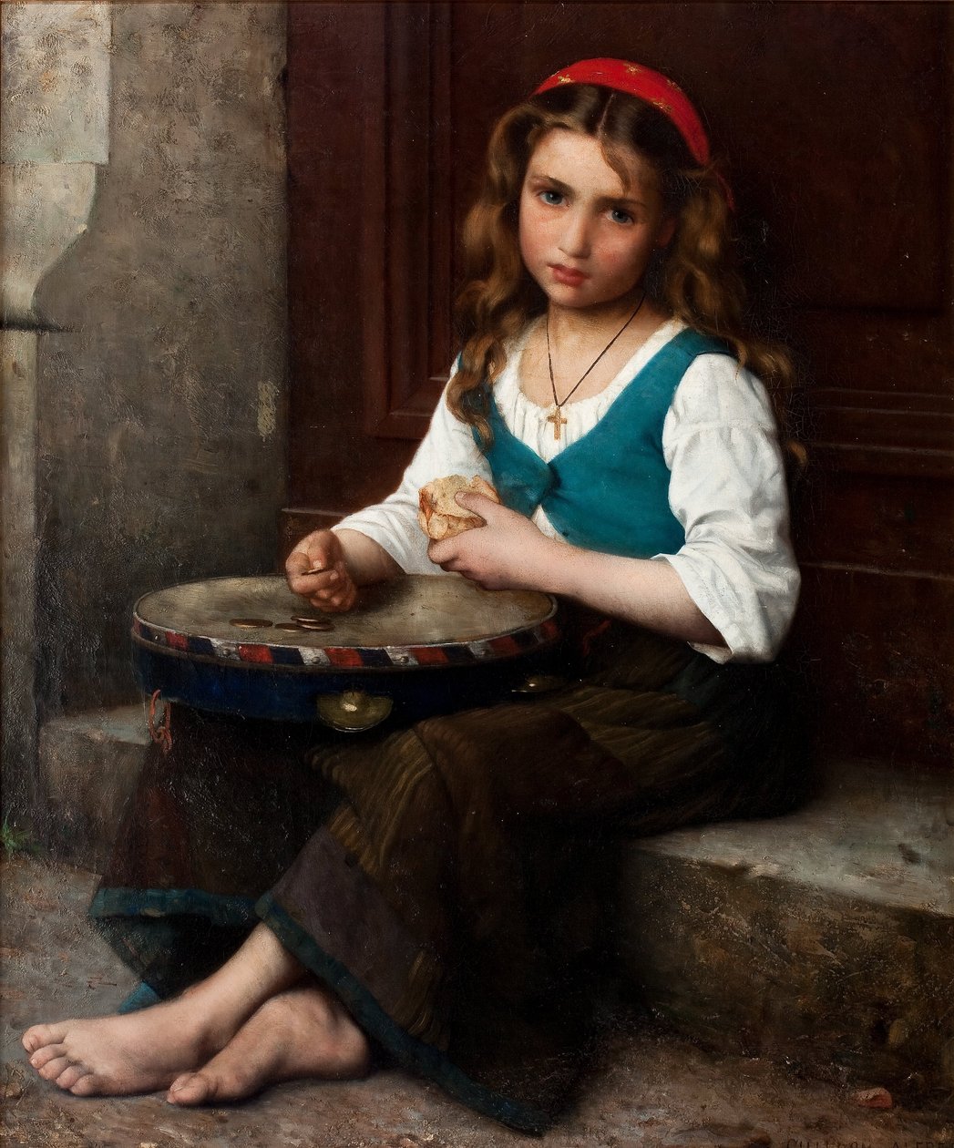 Musicista di strada da Alfred Guillou