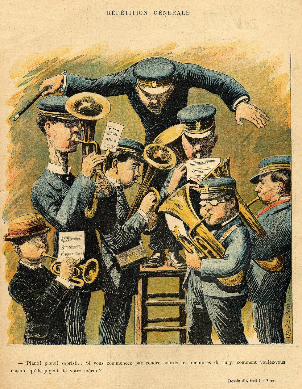Prova della banda, dalla copertina di 