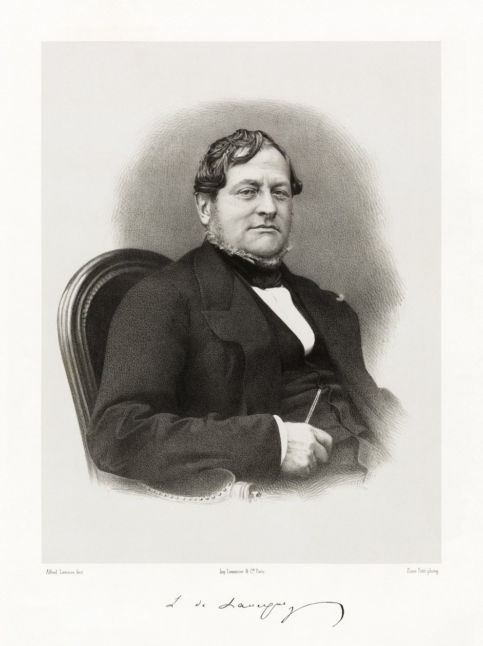 Léonce Guilhaud de Lavergne da Alfred Lemoine