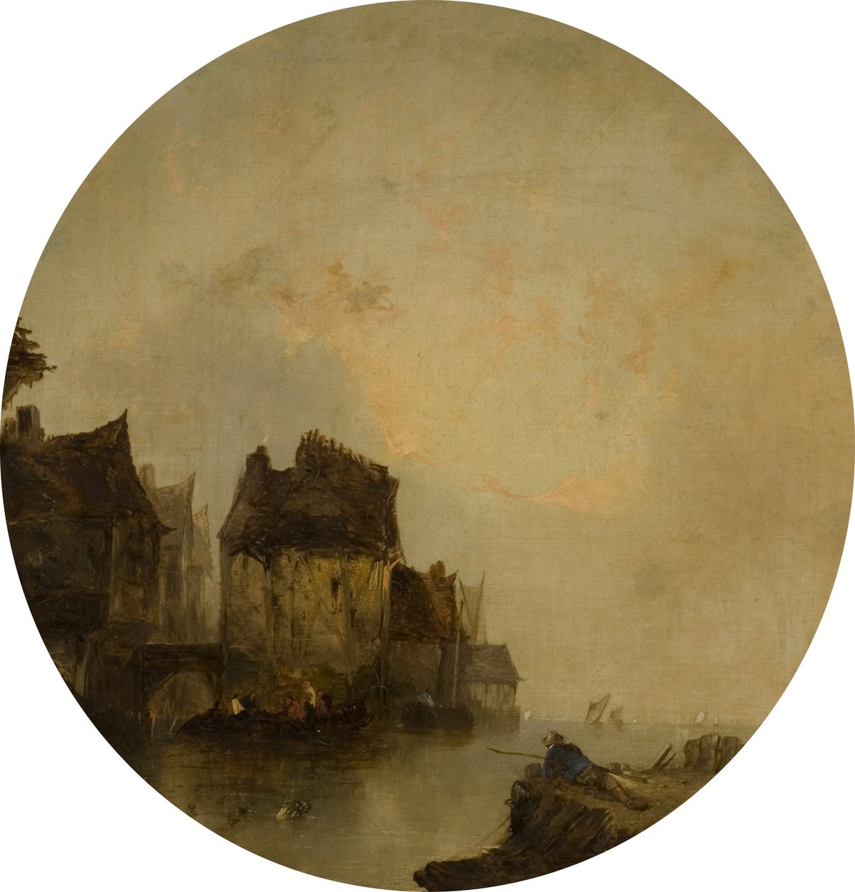 Scena fluviale da Alfred Montague