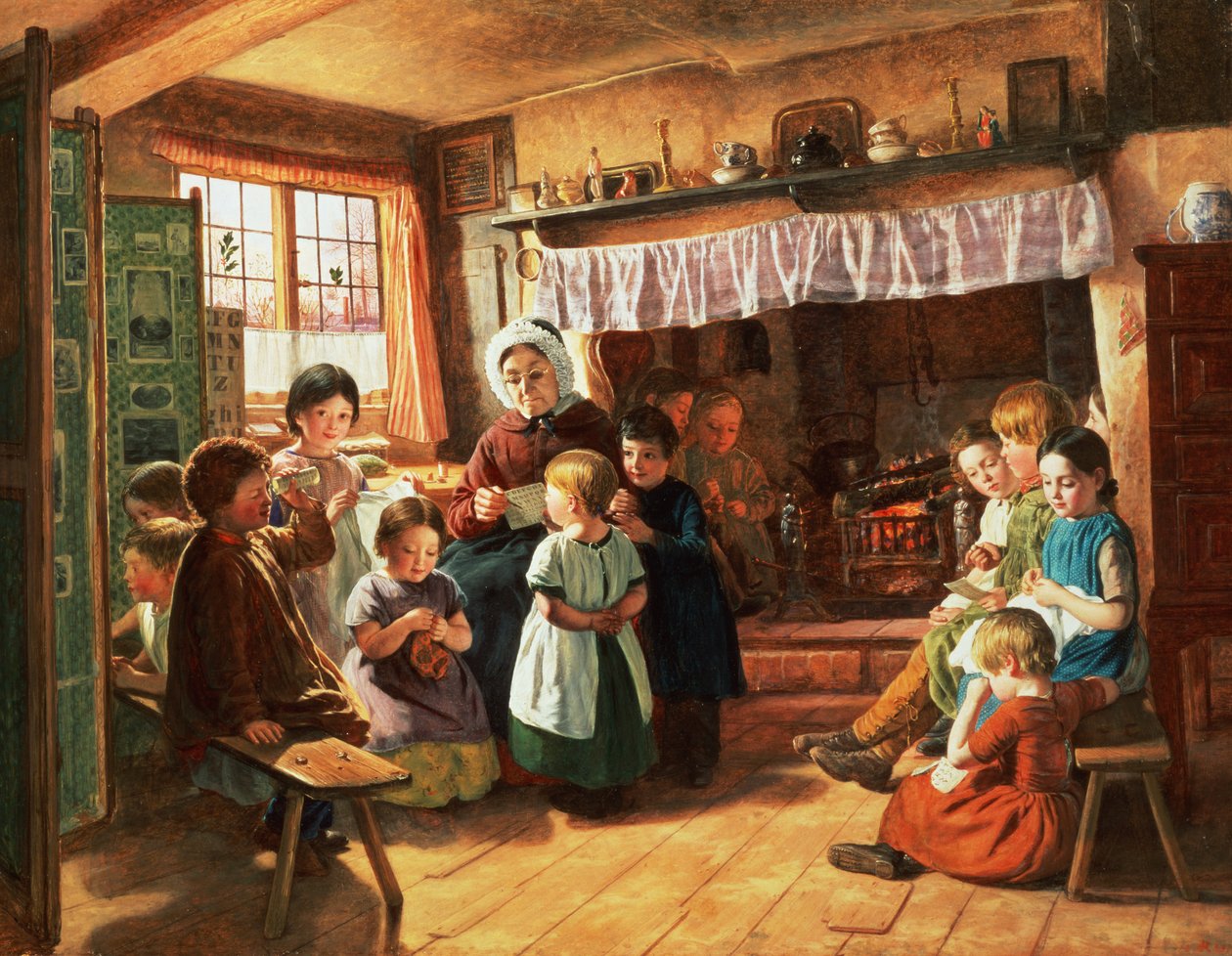 La sala di scuola da Alfred Rankley
