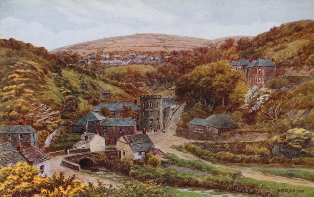 Villaggio di Boscastle da Alfred Robert Quinton