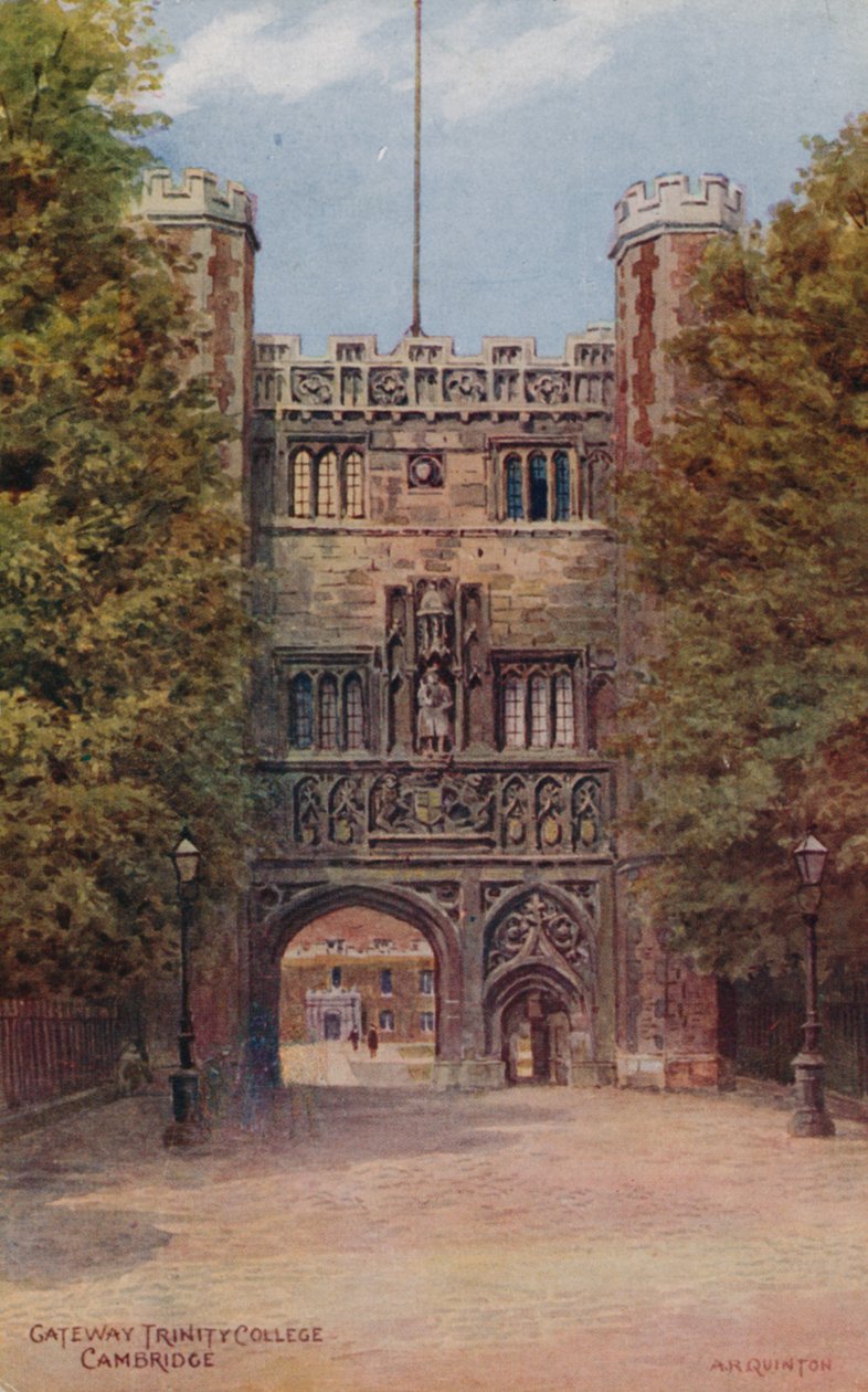 Porta del Trinity College, Cambridge da Alfred Robert Quinton