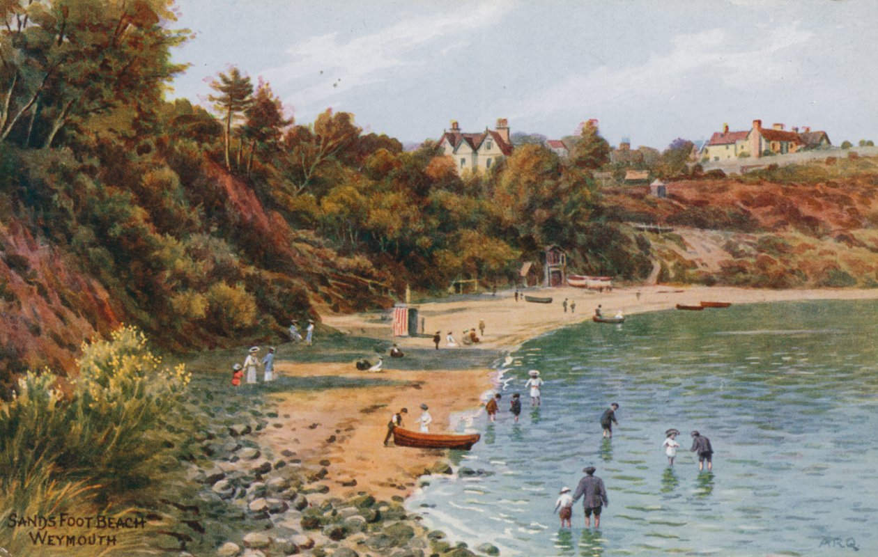 Spiaggia di Sands Foot, Weymouth da Alfred Robert Quinton