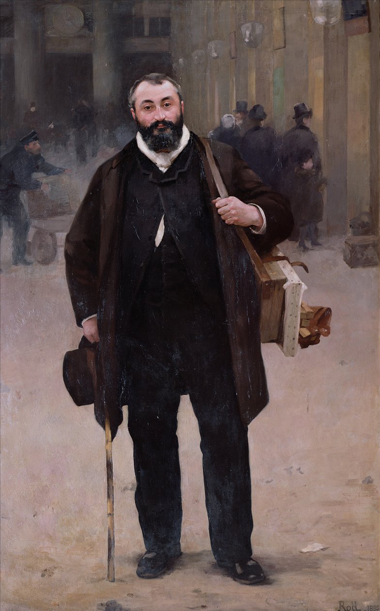 Ritratto di Pierre-Emmanuel Damoye (1847-1916) da Alfred Roll