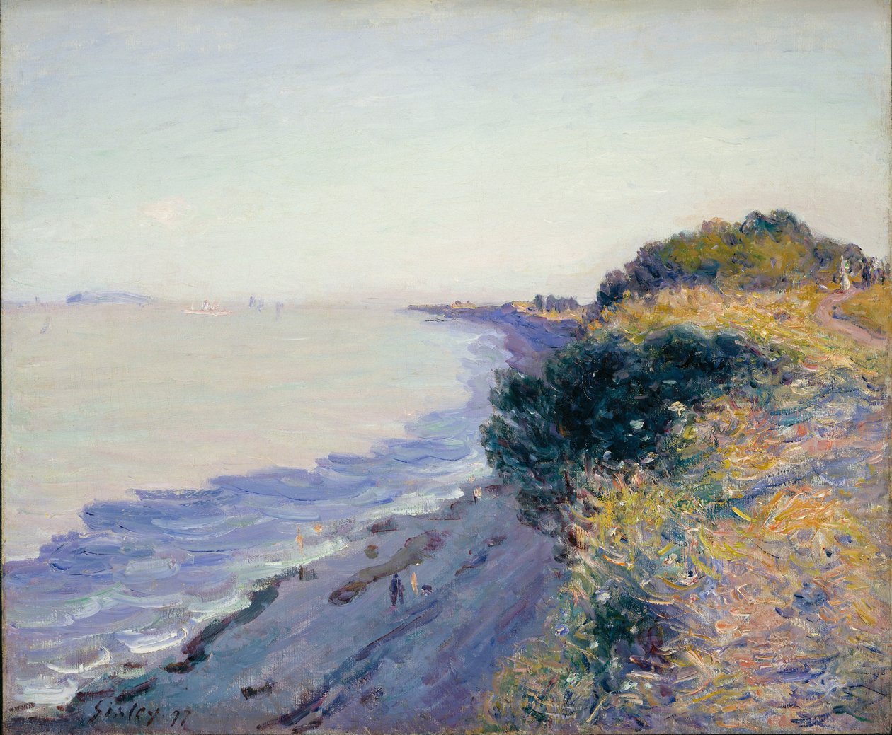 Canale di Bristol, sera, 1897 da Alfred Sisley