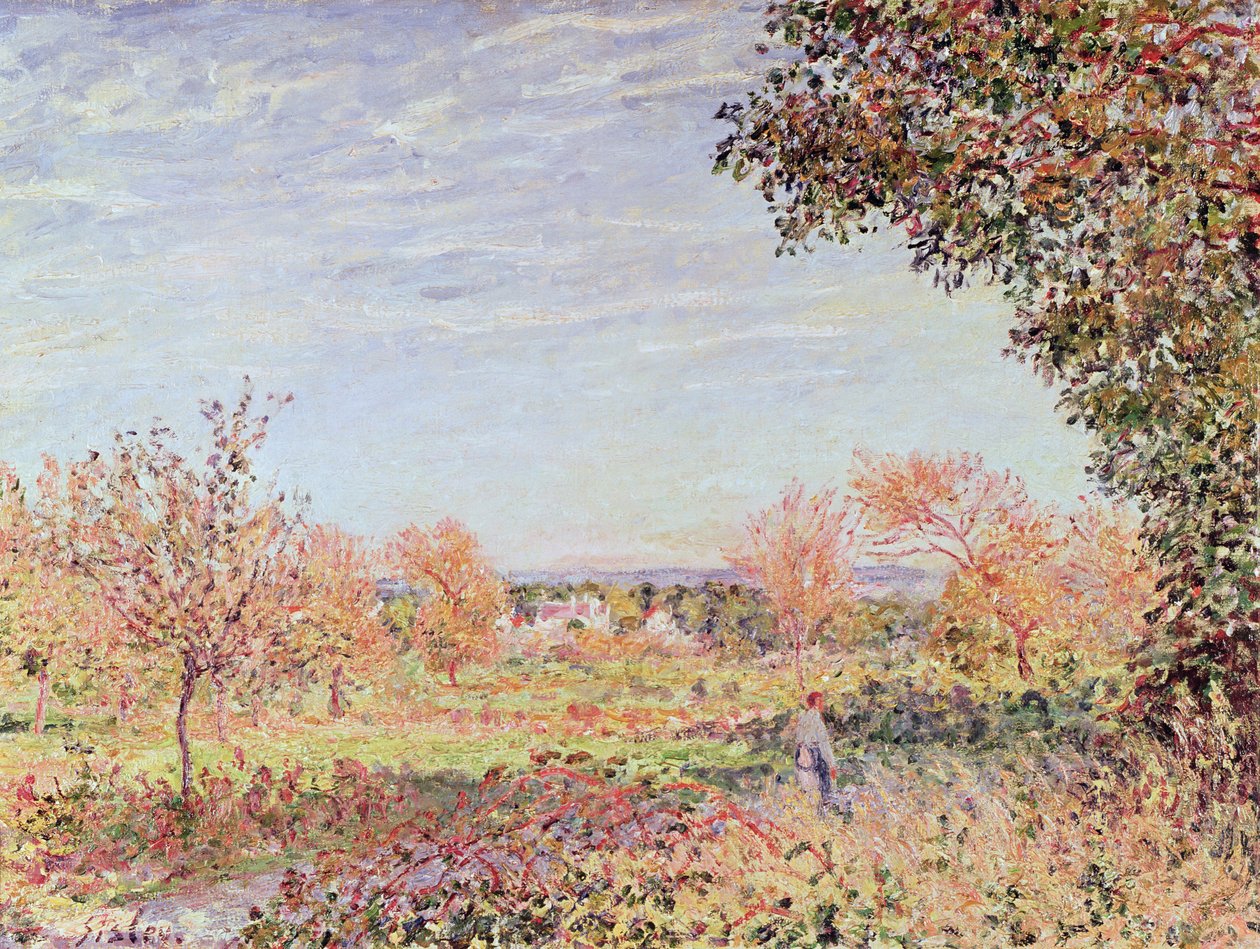 Mattina di settembre, c.1887 da Alfred Sisley