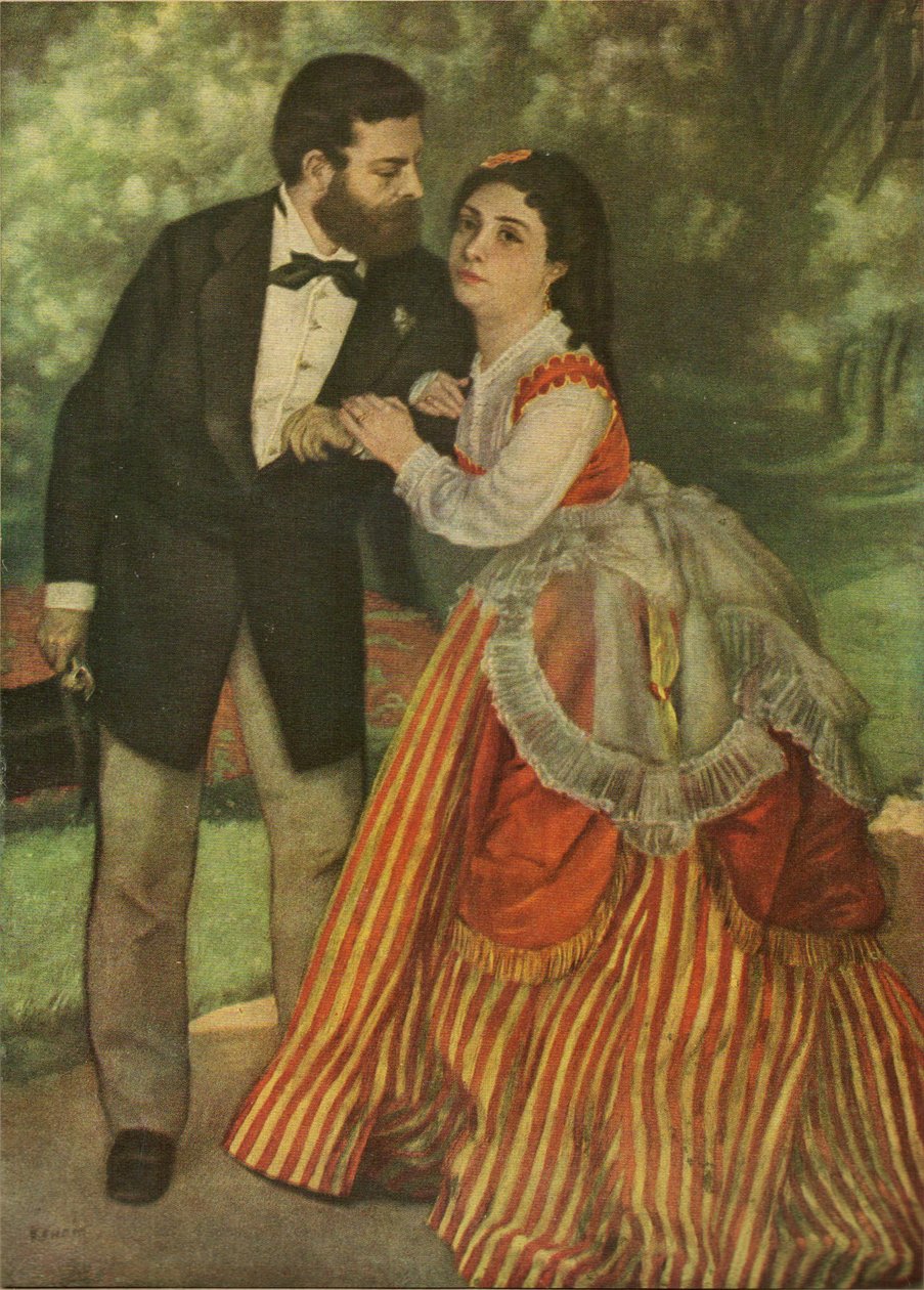 Sisley e signora - di Renoir da Alfred Sisley