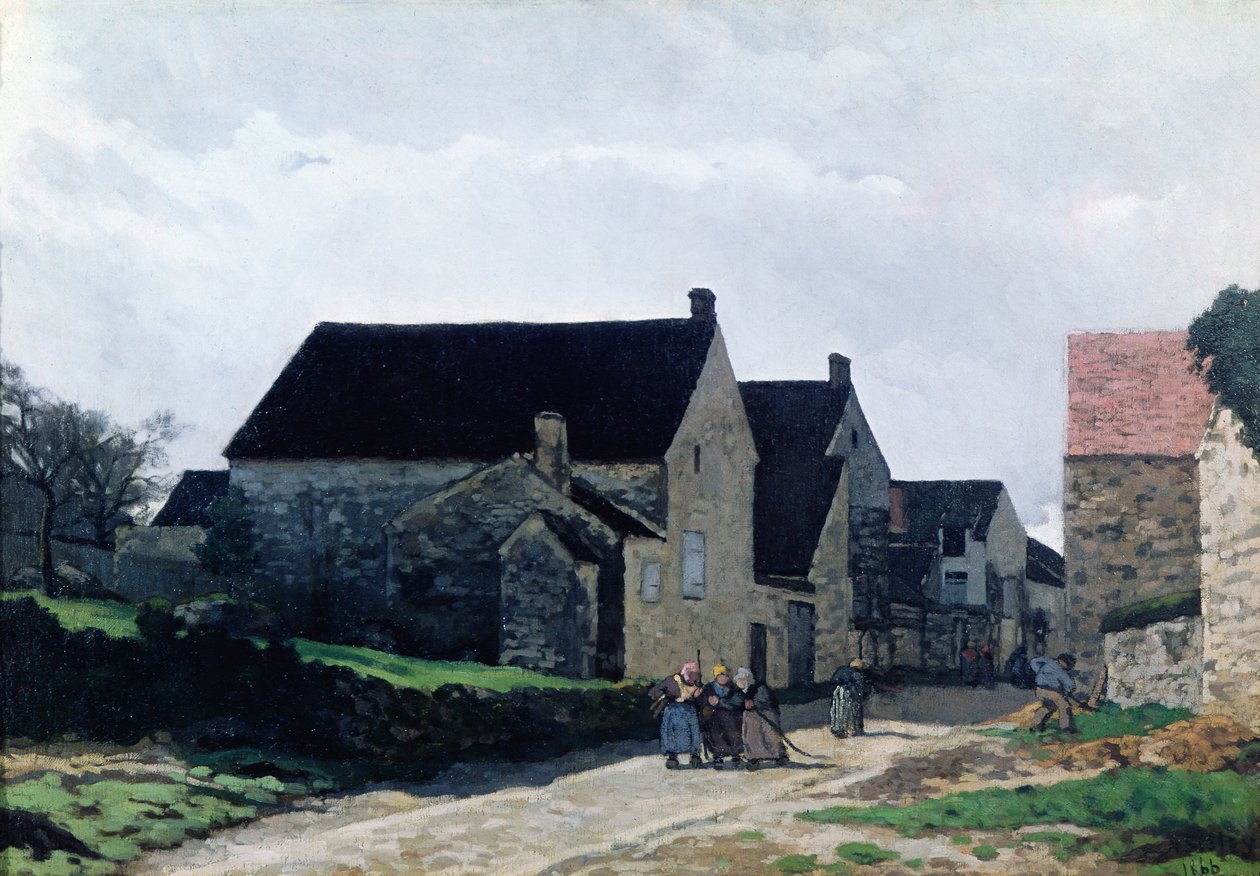 Donne che vanno nella foresta, 1866 da Alfred Sisley