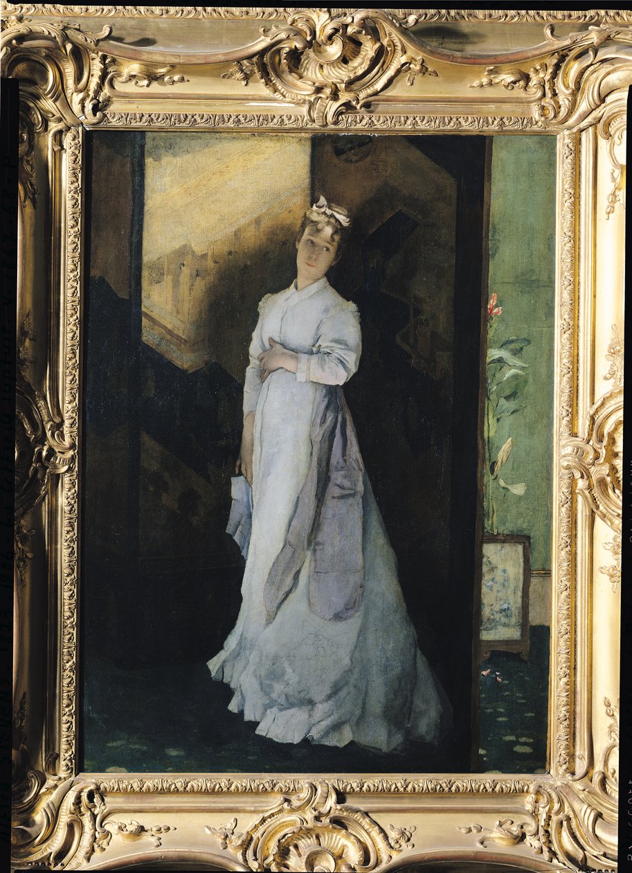 La lettera di rottura, c.1867 da Alfred Emile Stevens