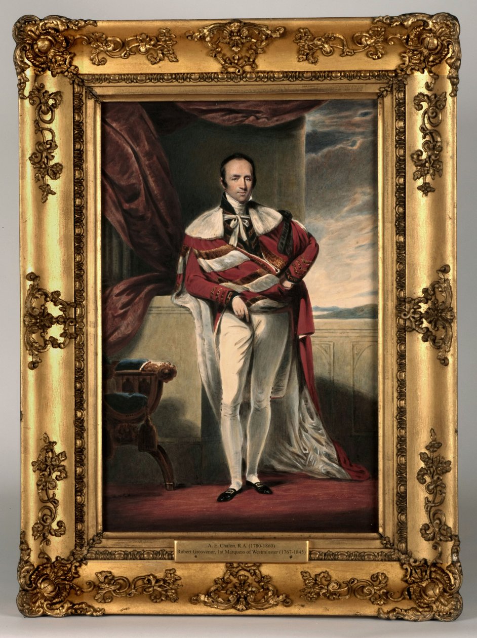Ritratto di Robert Grosvenor, 2° Conte Grosvenor, c.1820 da Alfred Edward Chalon