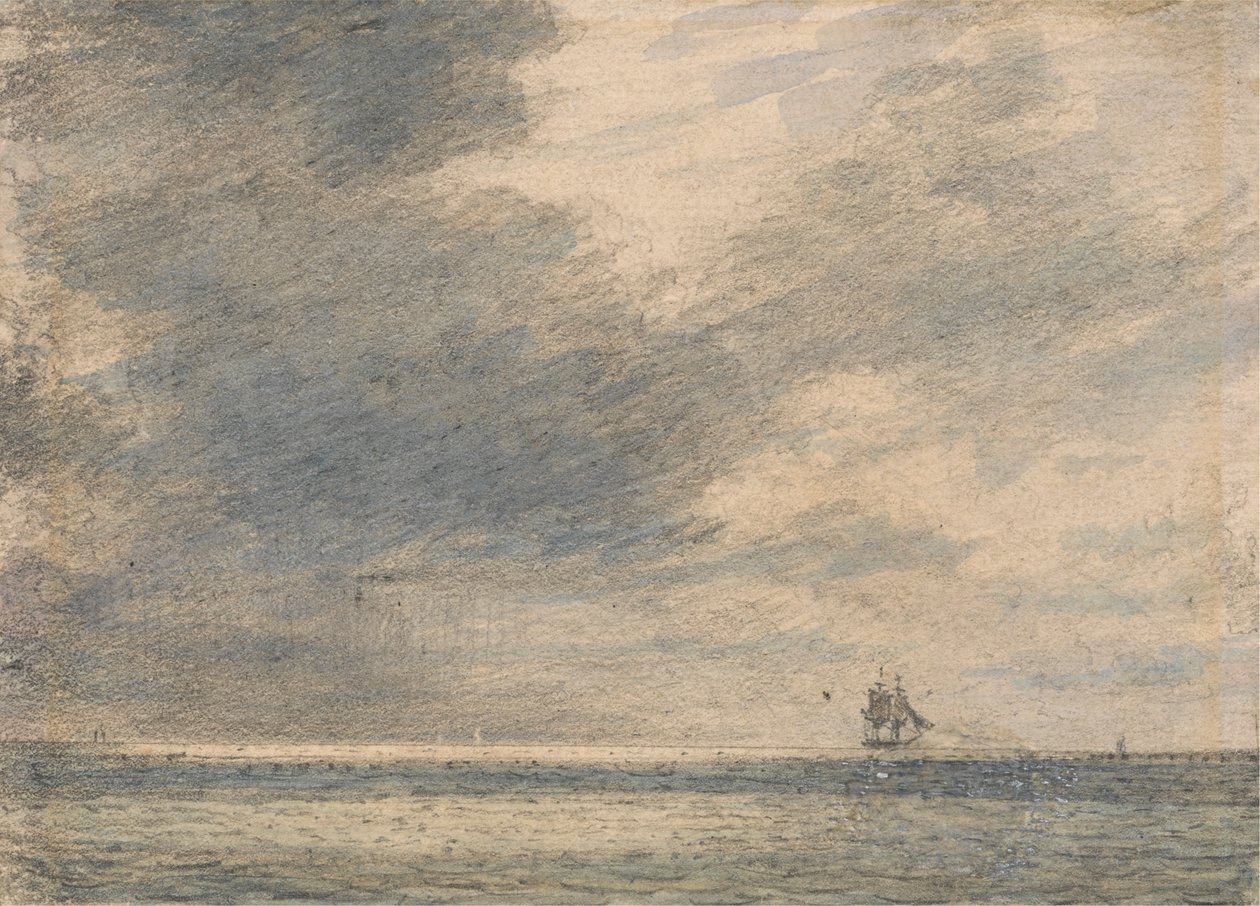 Sera in Mare da Alfred Abram Constable