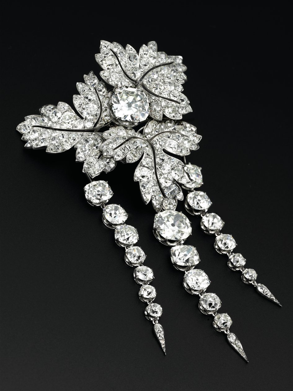 Spilla "Feuilles de Groseillier" da Alfred Bapst