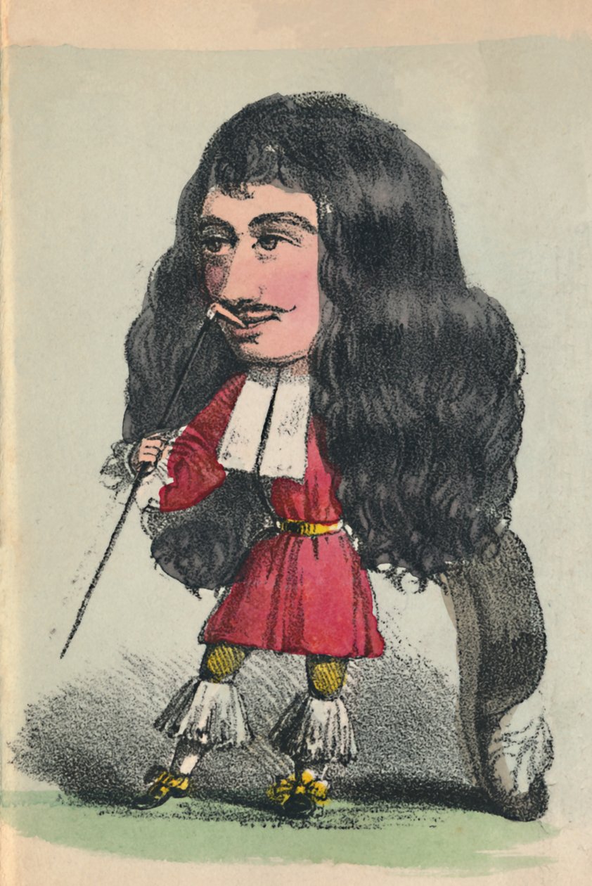 Carlo II, 1856 da Alfred Crowquill