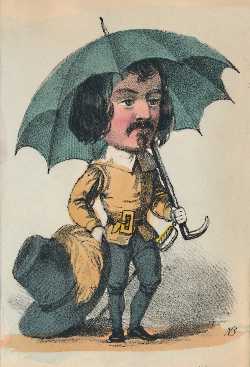 Cromwell, 1856 da Alfred Crowquill