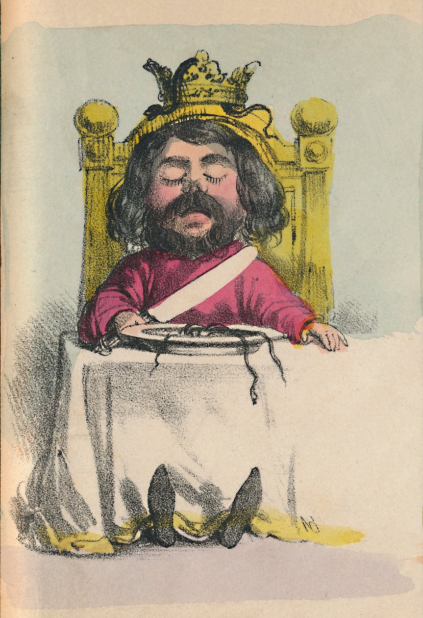 Enrico I, 1856 da Alfred Crowquill