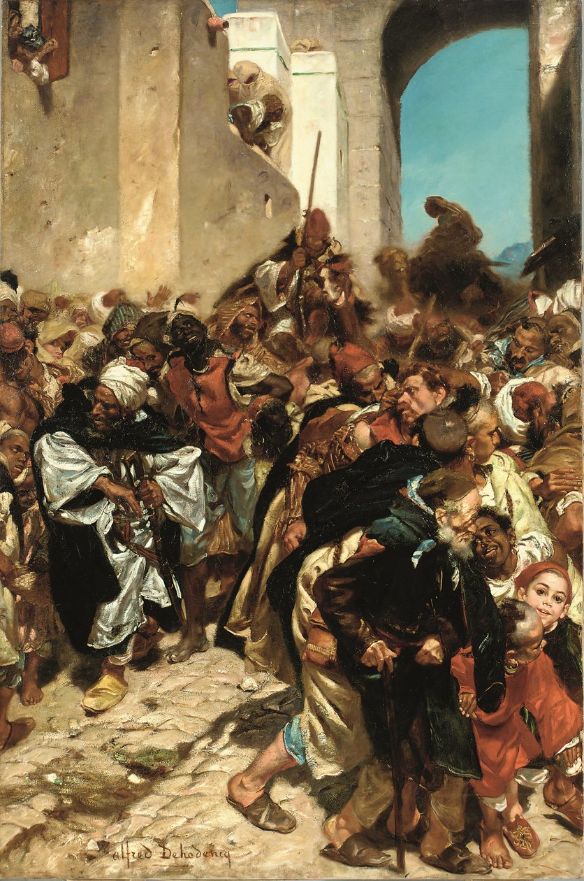 I prigionieri marocchini da Alfred Dehodencq