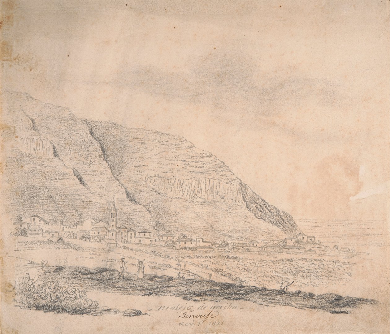 Realejo de arriba, Tenerife da Alfred Diston