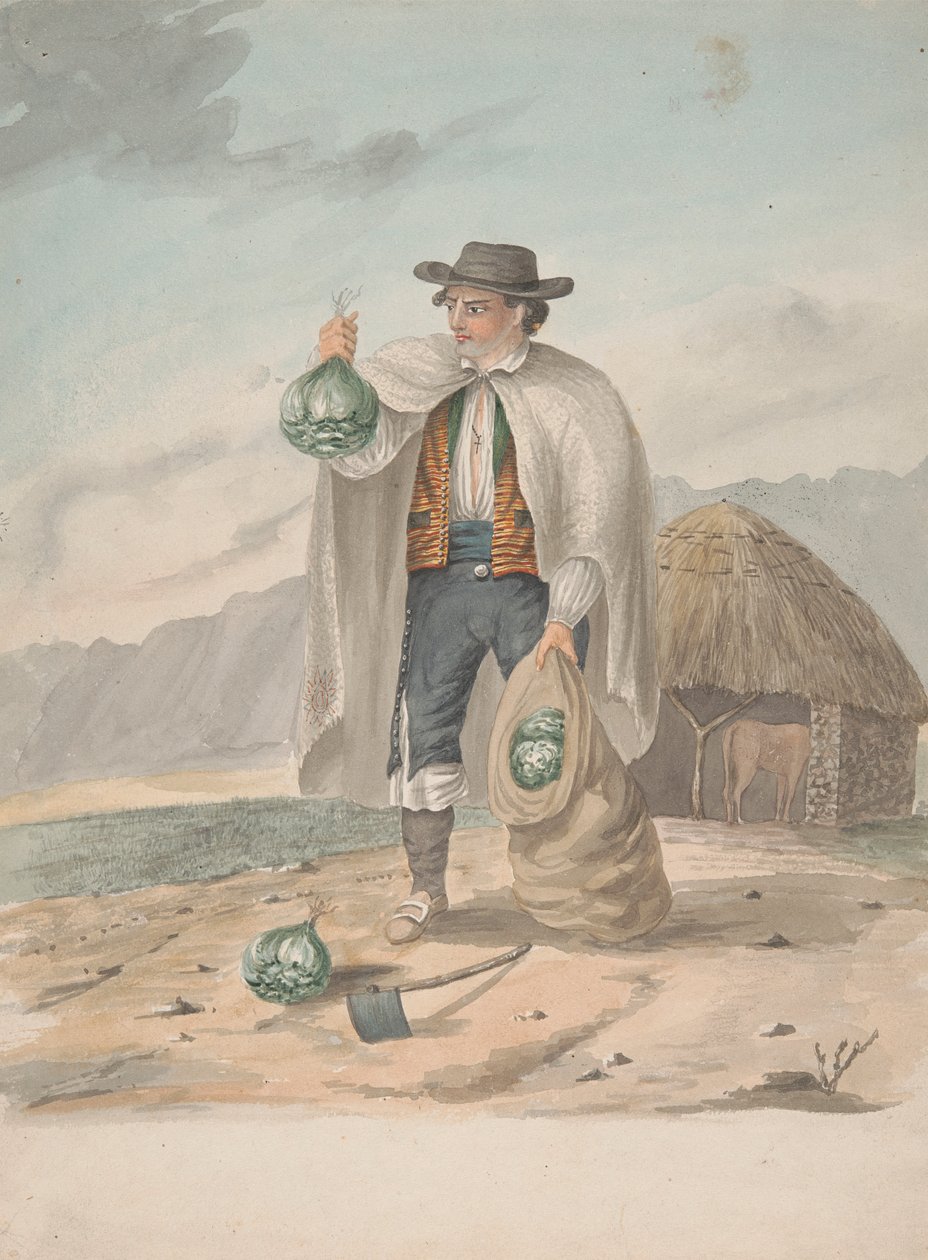 Tenerife - Uomo di Tacoronte da Alfred Diston