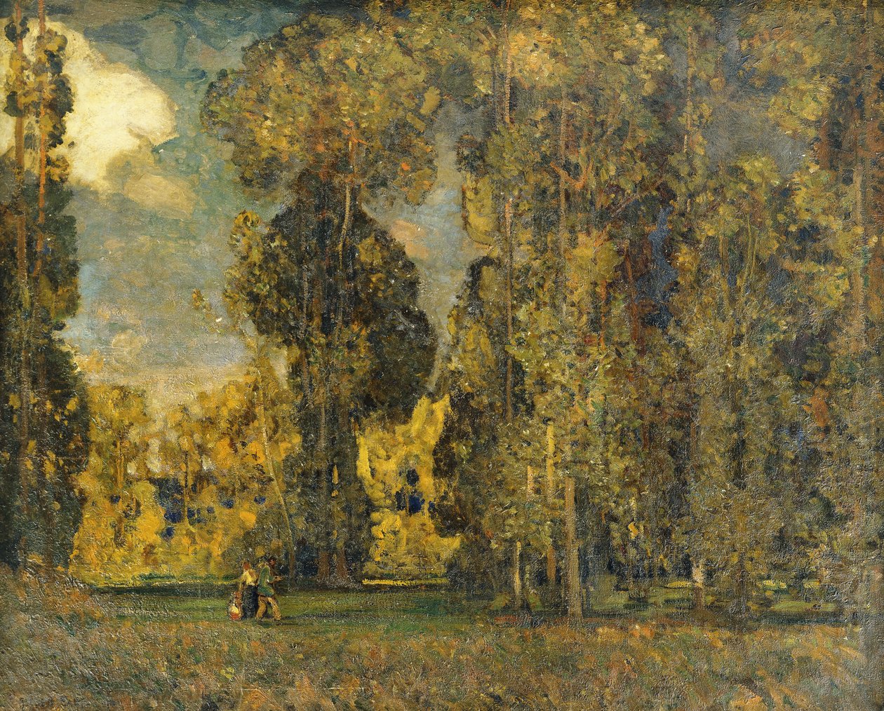 Paesaggio di Settembre da Alfred East