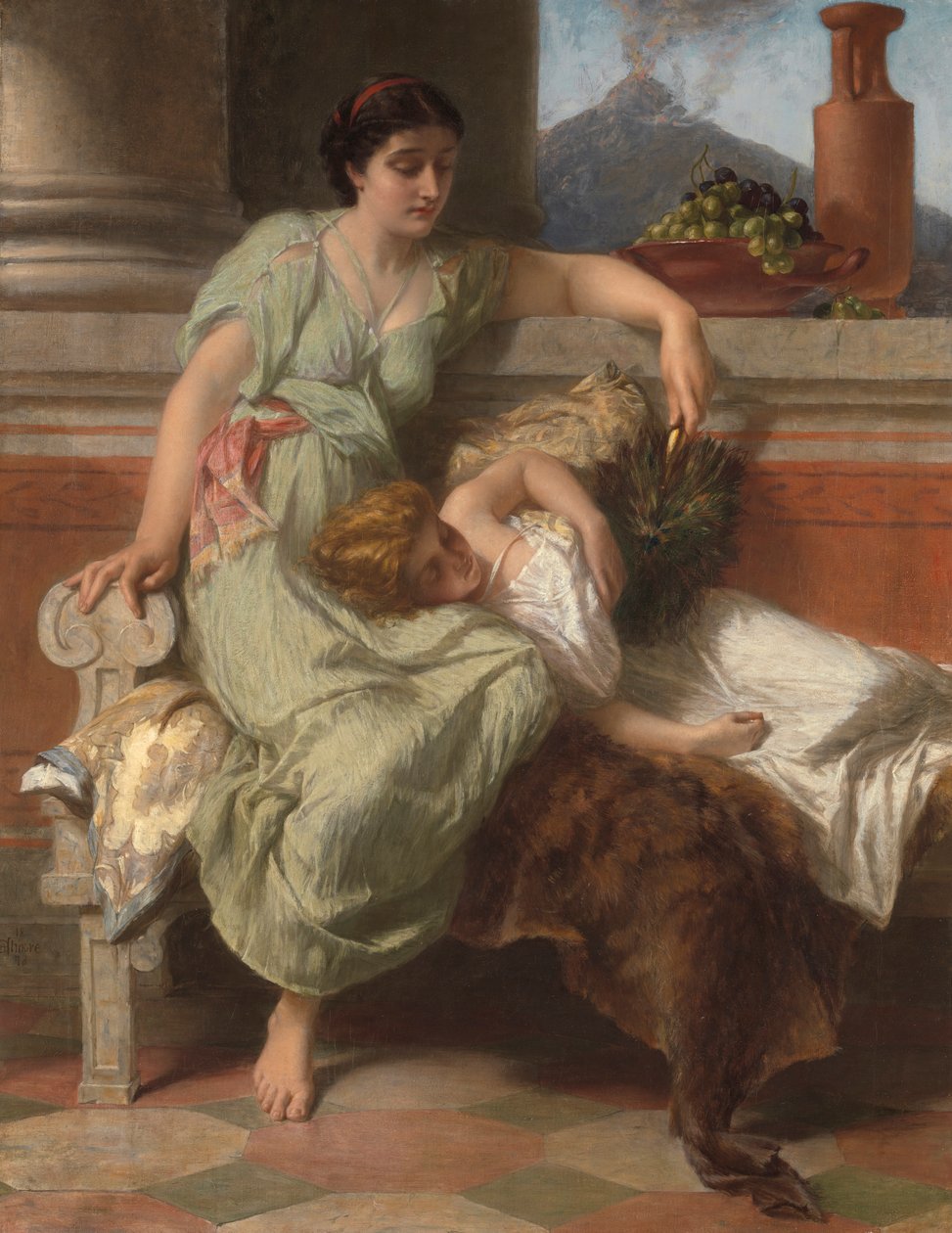 Pompei, 79 d.C. da Alfred Elmore