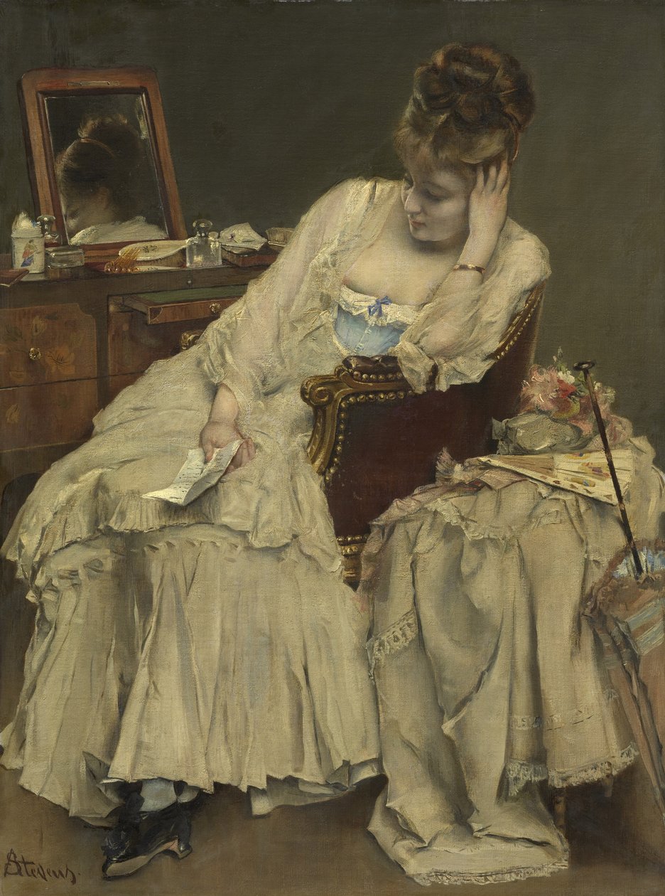 Memorie e rimpianti, c.1874 da Alfred Emile Stevens