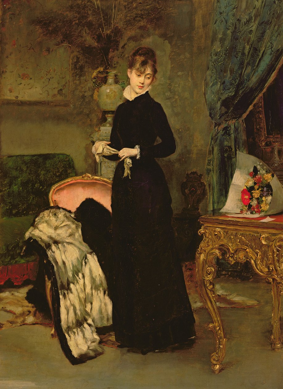 Ritratto di Mlle. de Rohan da Alfred Emile Stevens
