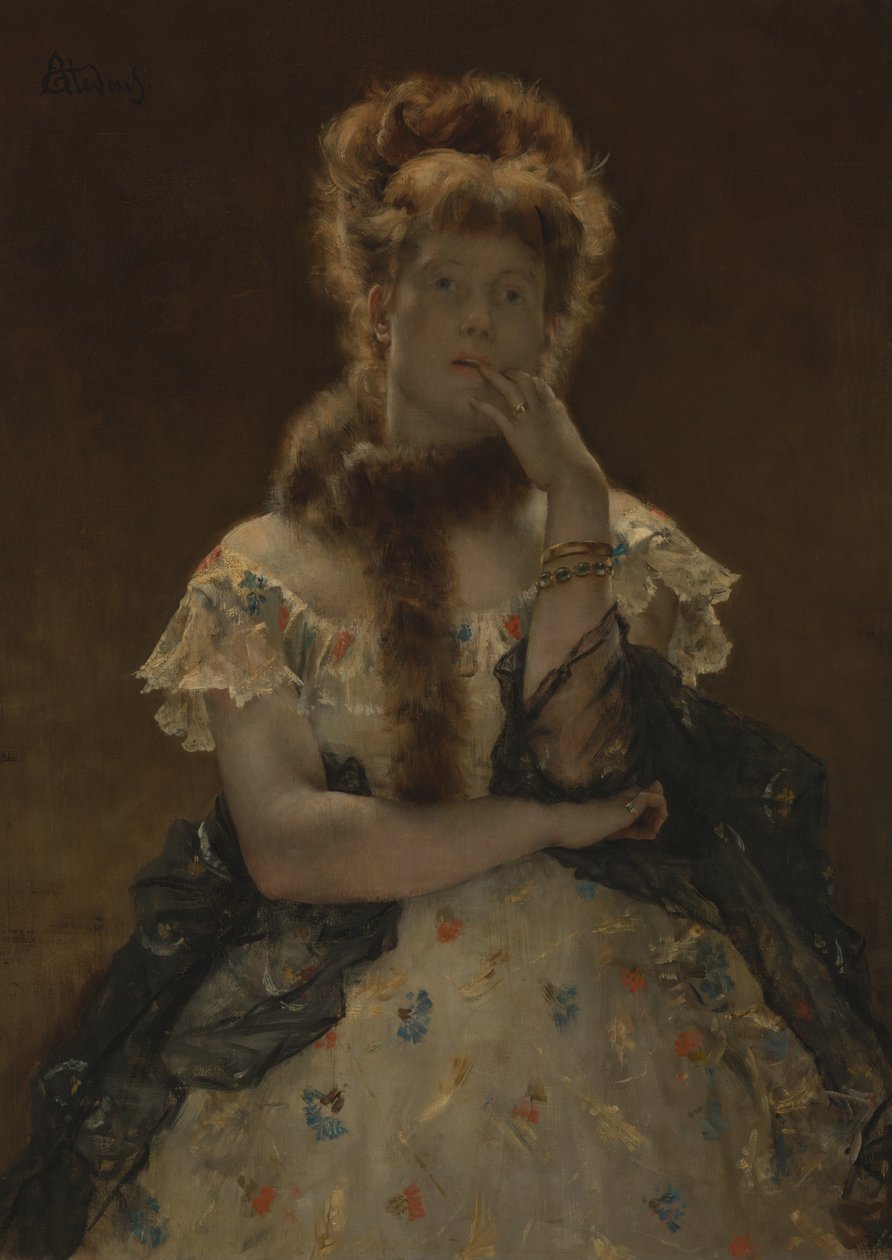 La Sfinge parigina da Alfred Emile Stevens