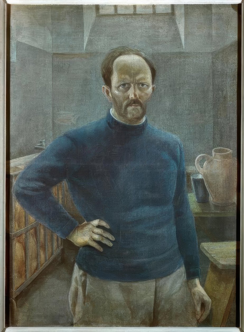 Autoritratto in prigione da Alfred Frank