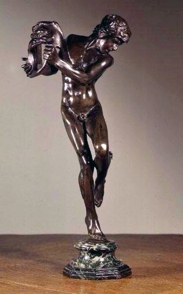 Commedia e Tragedia (bronzo) da Alfred Gilbert