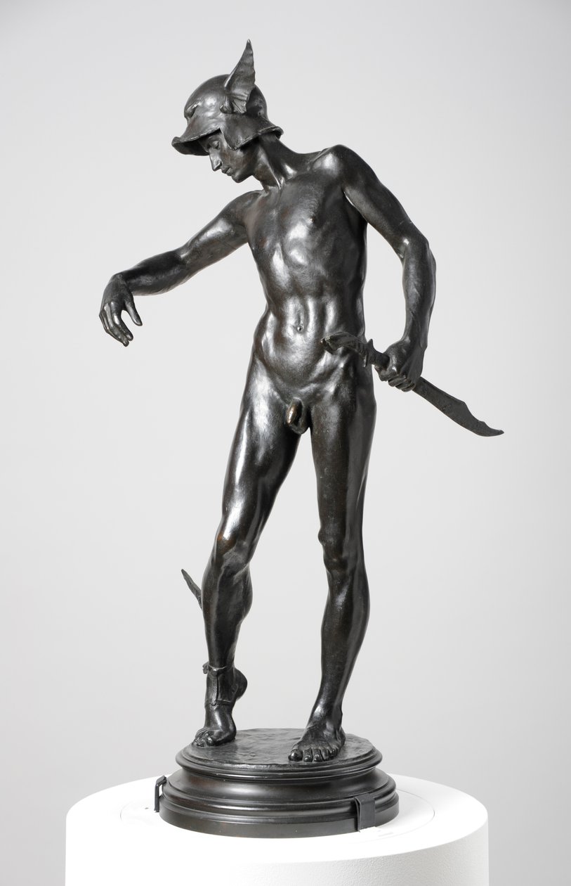 Perseo che si Arma da Alfred Gilbert