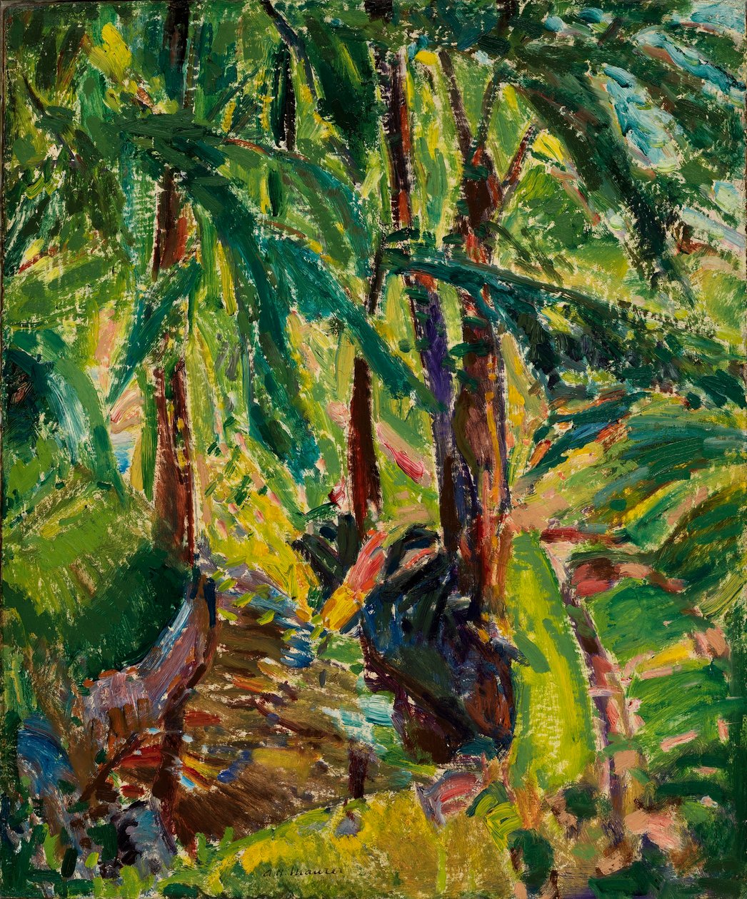 Paesaggio da Alfred H. Maurer