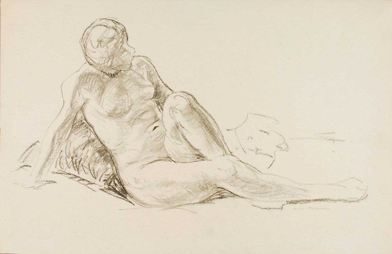 Nudo reclinato da Alfred H. Maurer