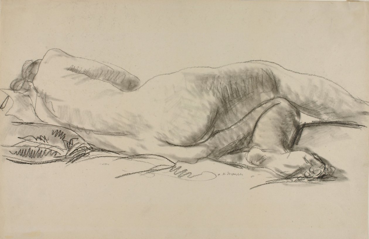 Nudo reclinato da Alfred H. Maurer
