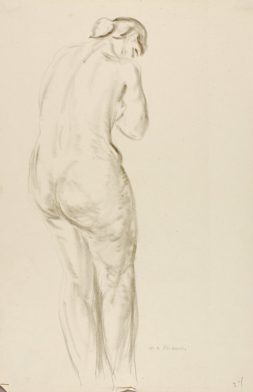 Nudo in piedi da Alfred H. Maurer