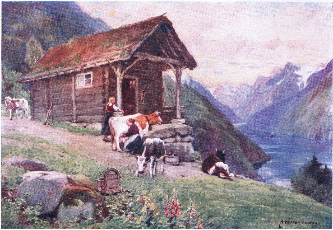 Un Saeter da Alfred Heaton Cooper
