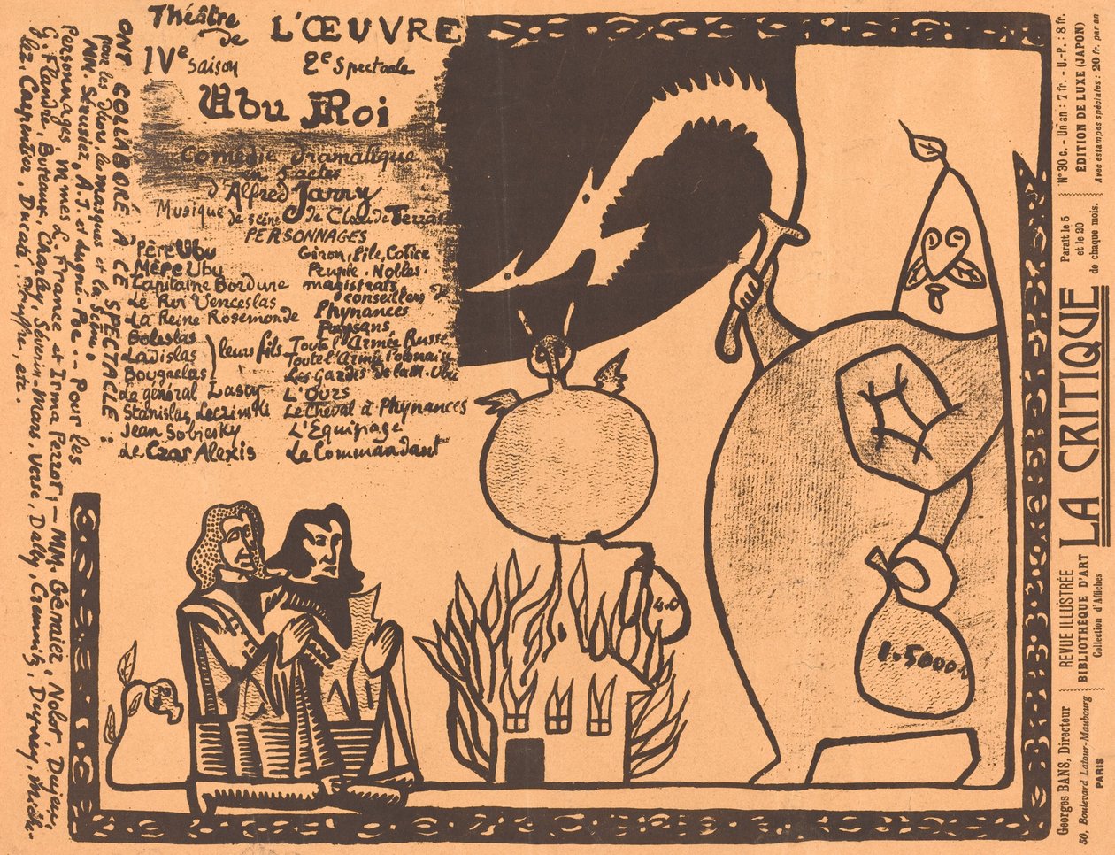Ubu Roi da Alfred Jarry