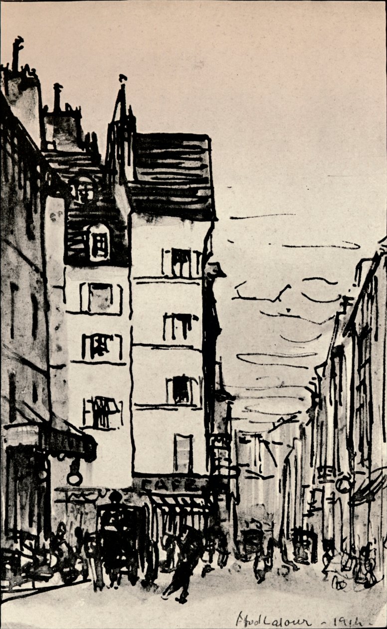 Rue de Seine da Alfred Latour
